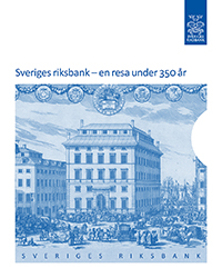 Bild på skriften ”Sveriges riksbank – en resa under 350 år”